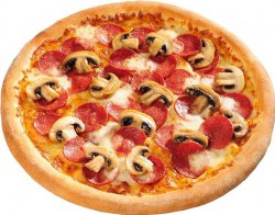 Pizza cu ciuperci - rețete cu fotografii