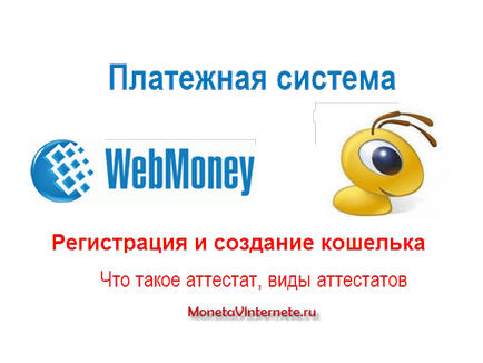 sistem de plată WebMoney (WebMoney)