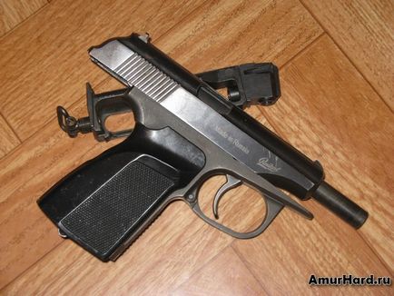 Makarov pistol cu ​​aer comprimat MR-654k - recenzie copii de arme legendare
