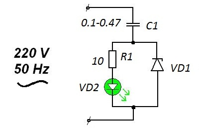 Conectarea LED-uri la 220 de volți, scheme, exemple (video, calculator)