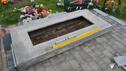 Pas cu pas instalarea monumentului pe mormântul de la sol (foto-ghid) (monument) Pas cu pas instalarea monumentului pe mormântul de la sol (foto-guide)