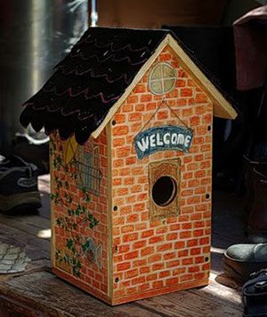 Birdhouse corectă cu mâinile 1