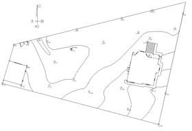 Un exemplu de design peisagistic, planul de amenajare a teritoriului