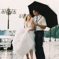 Sign - ploaie pe o nunta
