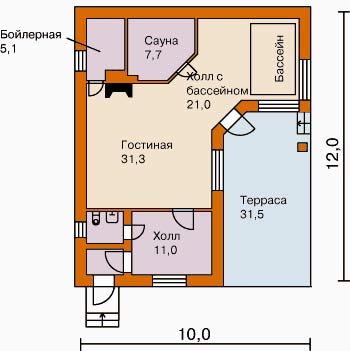 Proiecte scaldă caramida modul de a face și de a construi cu propriile lor mâini