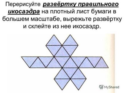 icosahedron regulate de scanare