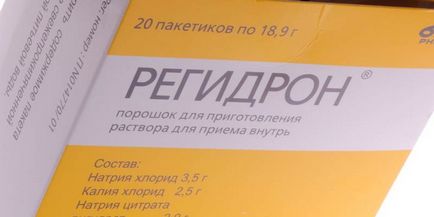 Rehydron pentru copii cu vărsături manualul de instrucțiuni, analogi