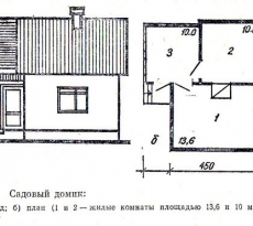 Casă în grădină cu mâinile sale fotografii, desene, instrucțiuni