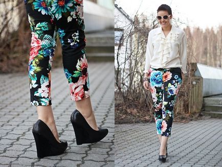 Din ceea ce sa poarte pantaloni trei sferturi de vară, femei de sfaturi de moda