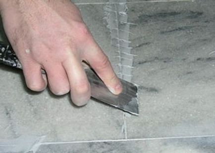 Slefuire si lustruire de piatra (granit) etaj