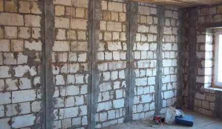 tencuiala de perete, fără utilizarea de faruri galvanizate speciale