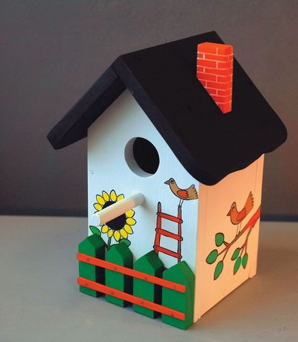 Birdhouse cu propriile sale mâini o clasă de master cu fotografii