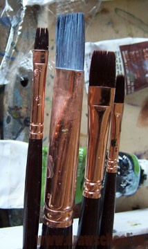 Sfaturi artist pentru pictură în uleiuri și acrili
