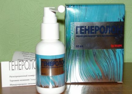 Spray generolon împotriva pierderii comentarii eficacitate