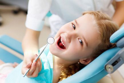 Conducerea Pierderea dintilor primare la copii atunci când încep să scadă