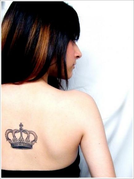 Crown simbol valoare tatuaj