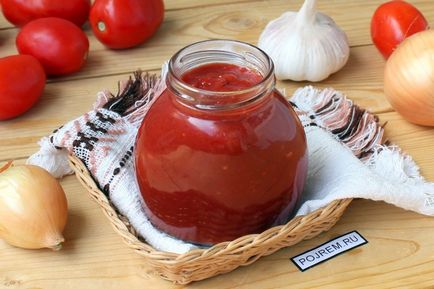 sos de tomate - un pas cu pas reteta pentru modul de a găti cu fotografii