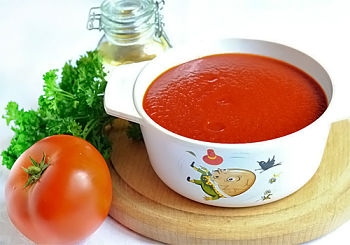 sos de tomate - o rețetă cu pas cu pas fotografii