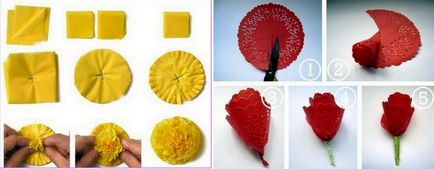 Topiara de șervețele fotografia de mâini, cursuri de master, cum se face, pentru incepatori, realizate din hârtie Topiara de șervețele fotografia de mâini, cursuri de master, cum se face, pentru incepatori, realizate din hârtie
