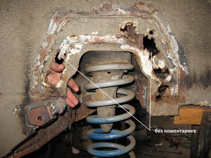 Tuning Niva - reparații și consolidare a lonjeroanelor și câmpuri de fund și Chevrolet Niva