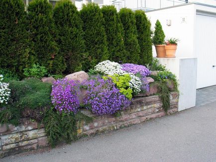 Zona de decorare cu mâinile, decor chioșc, flori decorare teren agricol, iazuri