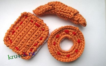 jucării tricotate tort croșetat