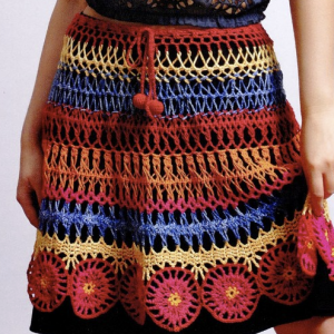 Modele de moda fusta tricotaj