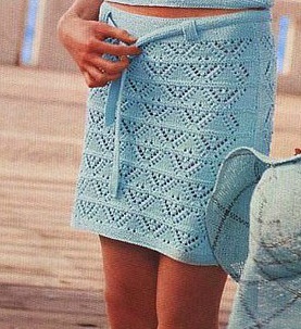 Ace de tricotat fusta pentru sistemele de fete, plisată, plisată, plaja, curele, modele, foto și video