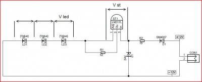 Powered LED-uri pentru a arde și nu a ars, circuitul-mașini - meserii pentru mașinile cu mâinile lor