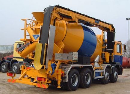 Ce este un mixer camion Ce este un mixer camion
