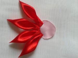 Kanzashi dalii master-class