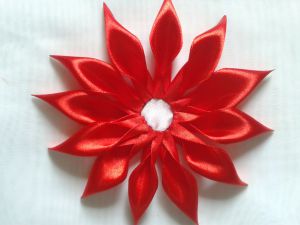 Kanzashi dalii master-class