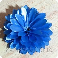 Kanzashi dalii master-class