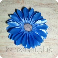 Kanzashi dalii master-class