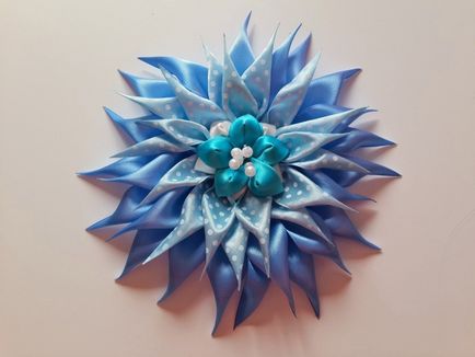 Kanzashi dalii master-class