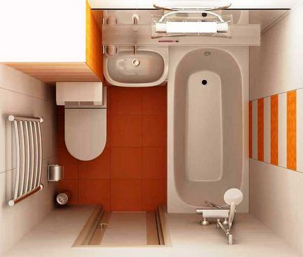Proiectare pentru o baie mică