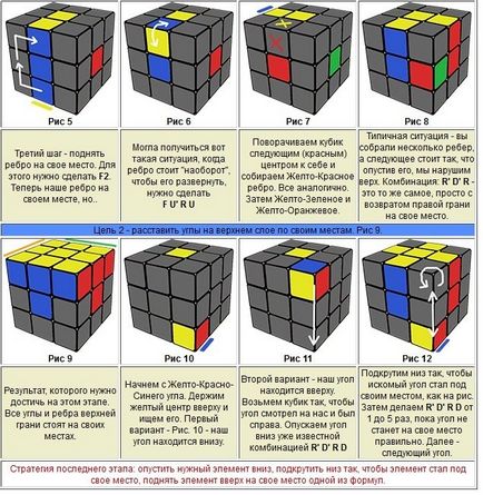 Cum să se plieze cubului Rubik