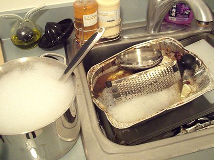 Cum să spele vasele