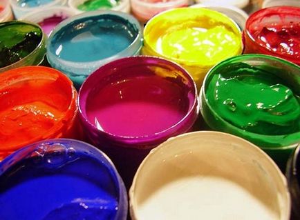 Cum să picteze în culori