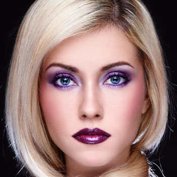 Cum sa faci un violet make-up tutorial video