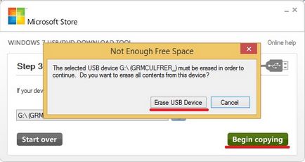 Cum de a înregistra o imagine de Windows pe o unitate flash USB