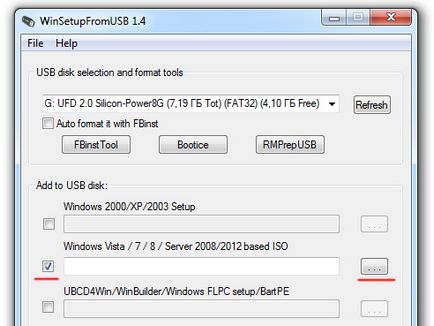 Cum de a înregistra o imagine de Windows pe o unitate flash USB