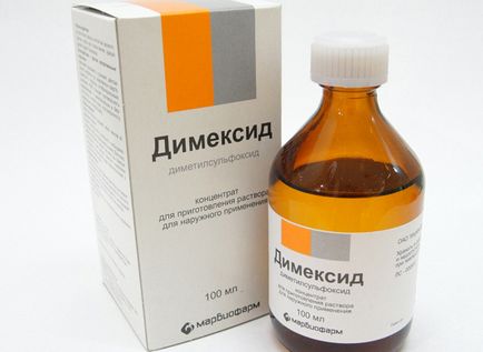 Tratamentul de toc pinteni Dimexidum - metoda de aplicare și prețul