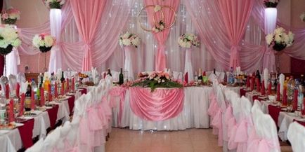A face o sală de banchet pentru o nunta - decoratiuni frumoase fotografii si preturi