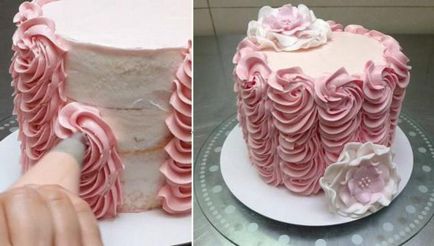 Cum de a decora un tort cu crema