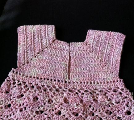 Clasa de master pe rochie de tricotat croșetat Clasa de master pe rochie de tricotat croșetat