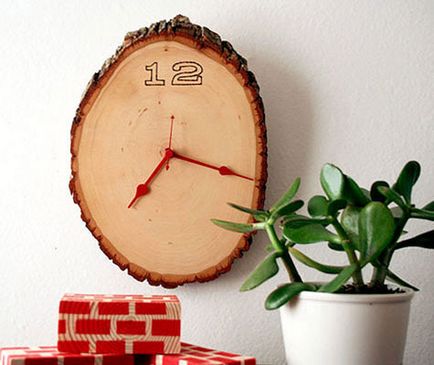 10 moduri de a face un ceas de perete improvizat