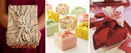 5 idei originale cum să împacheta un cadou cu propriile lor mâini