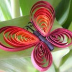 Quilling circuit de fluture și o clasă de master pentru nachinayuyih (foto)