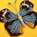 Quilling circuit de fluture și o clasă de master pentru nachinayuyih (foto)